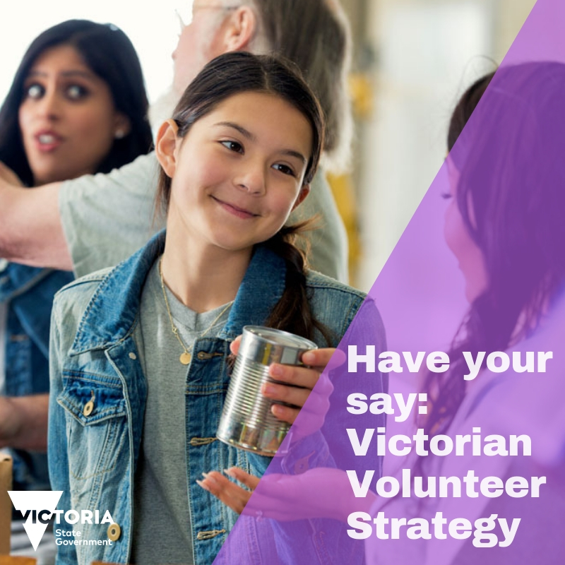 Have your say: Victorian Volunteer Strategy
